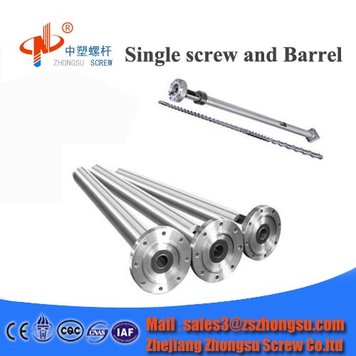 Extruder parts_extruder screw barrel for profile extrusion m